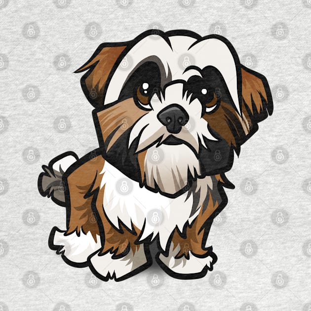 Shih Tzu by binarygod